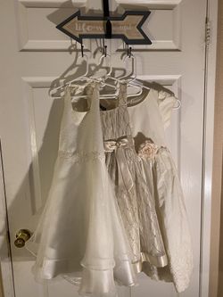 Beautiful girls dresses 👗. Each worn once for special occasions. Size 6, 7 and 8