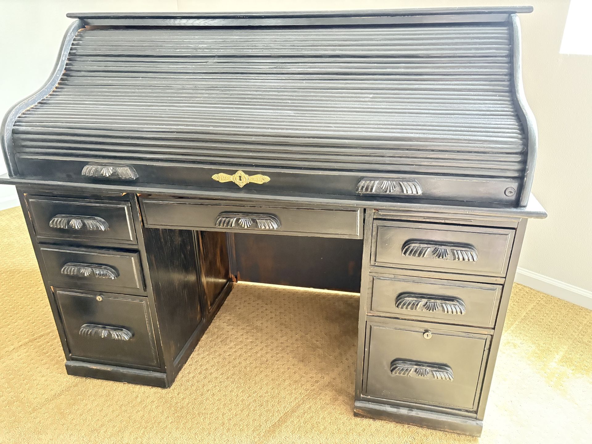 Repainted secretary desk