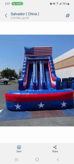 Brand New ( Patriotic Waterslide )