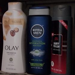 Body Wash and Shampoo 