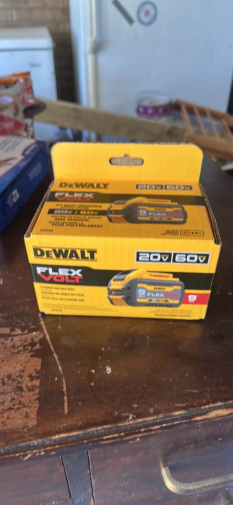 De Walt Flex Battery 20v 60v