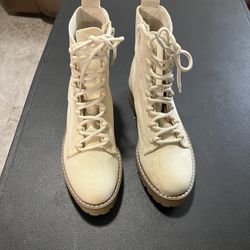 Beige Boots 