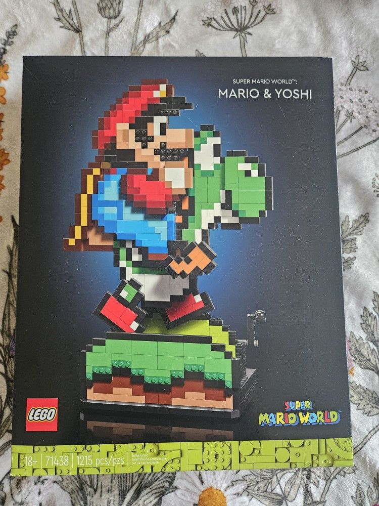 LEGO Super Mario‑World Mario & Yoshi (71438) – Epic Collector’s Display