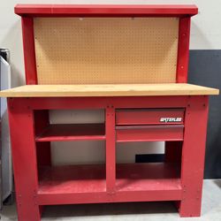 Workbench with Two Drawers