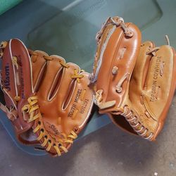 $10 Each Kids Baseball Gloves Leather Top Grain Cowhide