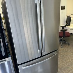 Stainless Steel French Door GE Refrigerator 