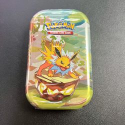 Pokemon Prismatic Evolutions Mini Tin Jolteon
