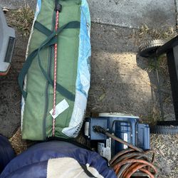 4 Person Tent And Sleeping Bags