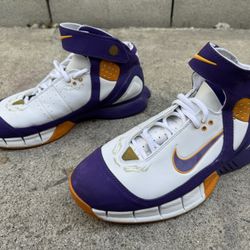 Nike Kobe Huarache Basketball Shoes Size 8 In Used But Good Condition