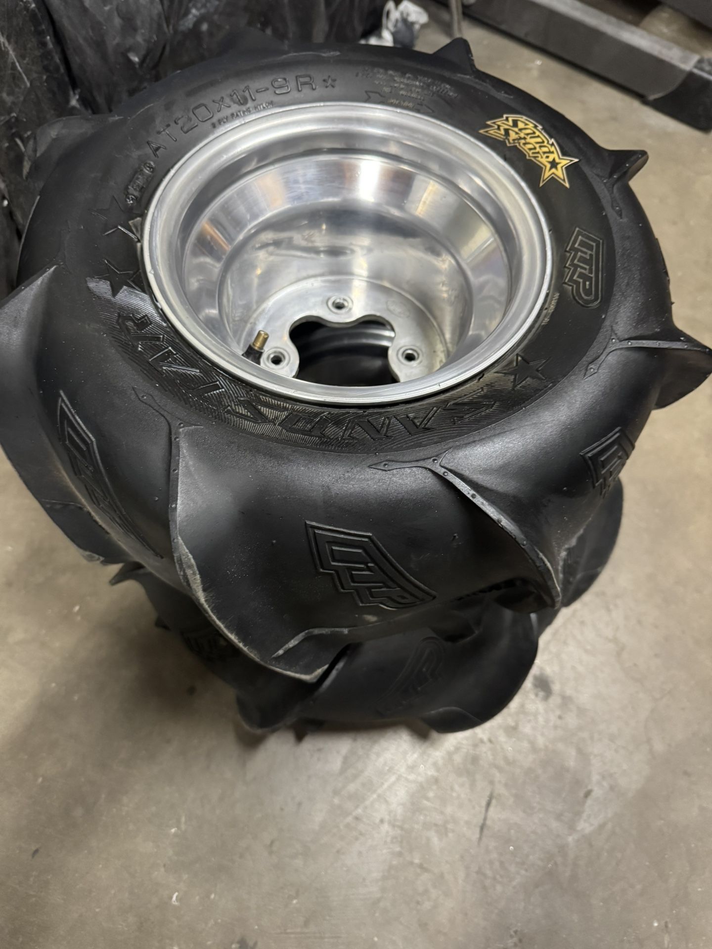 Honda/Suzuki ATV Rear Paddle Tires