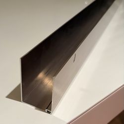 New Satin Nickel 36” Door Sweep Fits 1.25 Door Frame EMCO/Andersen
