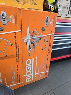 10in Ridgid Portable Tablesaw ,New, Financing Available 