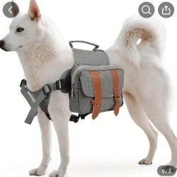 New In Package Large Adjustable Dog Backpack 30 Firm