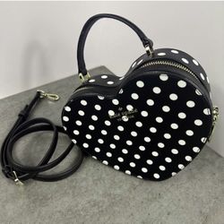 Kate Spade “Love Shack” Heart Crossbody Bag