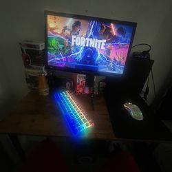 Monitor,ps4,mouse, Keyboard 
