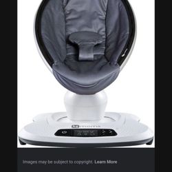 4moms mamaRoo Multi-Motion Baby Swing, Bluetooth Baby Swing with 5 Unique Motions 