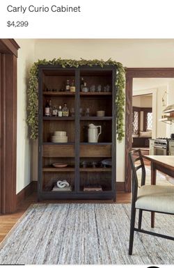 Lulu and Georgia designer cabinets x2