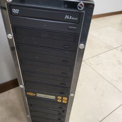 DVD/CD High Speed 12 Disc Duplicator
