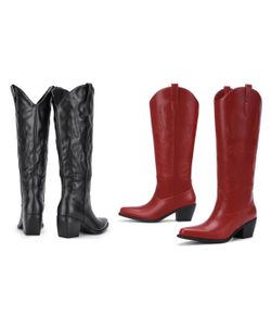 Cowboy Boots Wide Calf (size 10)