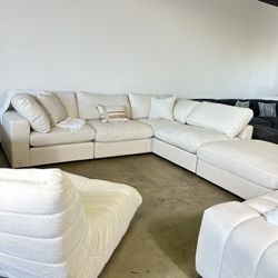 NEW Modular Cloud Sofa Chaise Dupe Collection