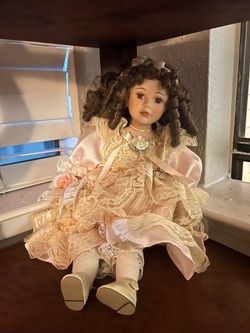 Vintage Porcelain Doll