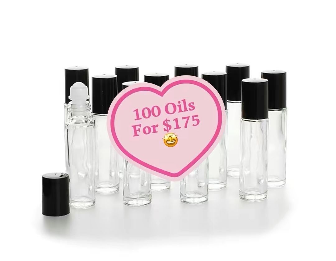 100 Perfume Oils Labeled, Filled And Ready To Flip 💰