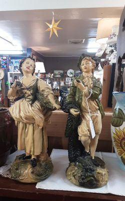 Vintage Borghese Figurines- Located In Shelton 