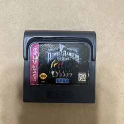 Sega Game Gear Mighty Morphin Power Rangers The Movie Video Game