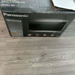 Large microwave Silver Has Never Been  Used 