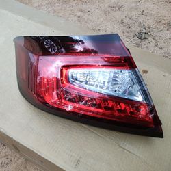 Left Hand Quarter Tail Light For Honda