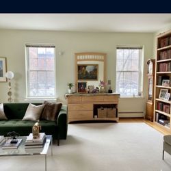 Maplewood  Storage & 🧺& Mirror As Is 