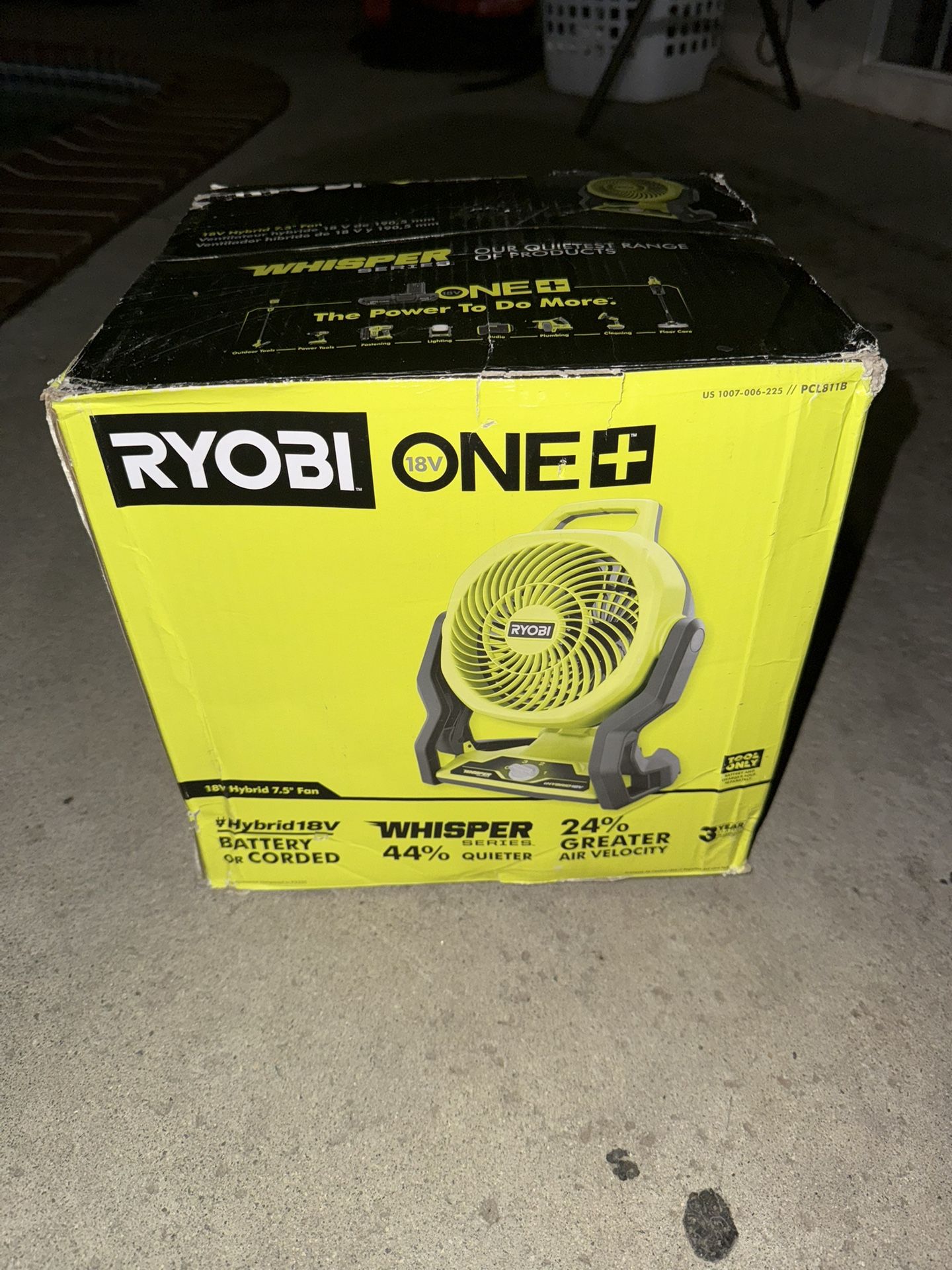 Ryobi 18 Volt Fan Tool Only $30
