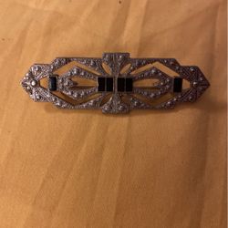 Vintage Marcasite Pin