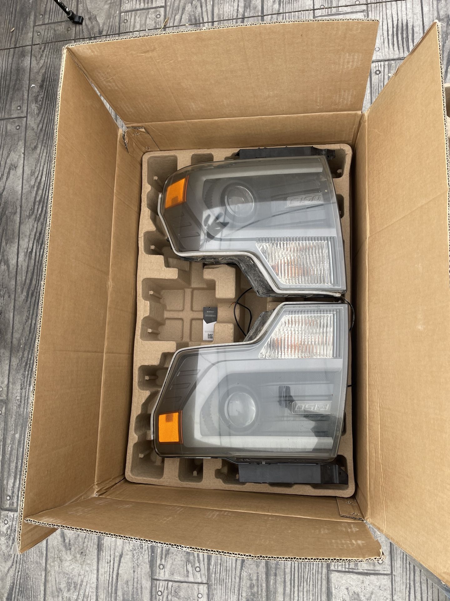 SVT F150 Raptor OEM Headlights  