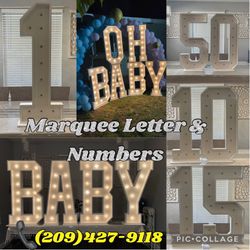 4ft Marquee letters