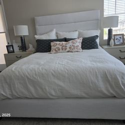 Model home cal king bedroom set