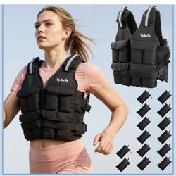 Adjustable Weighted Vest - 2-18lbs