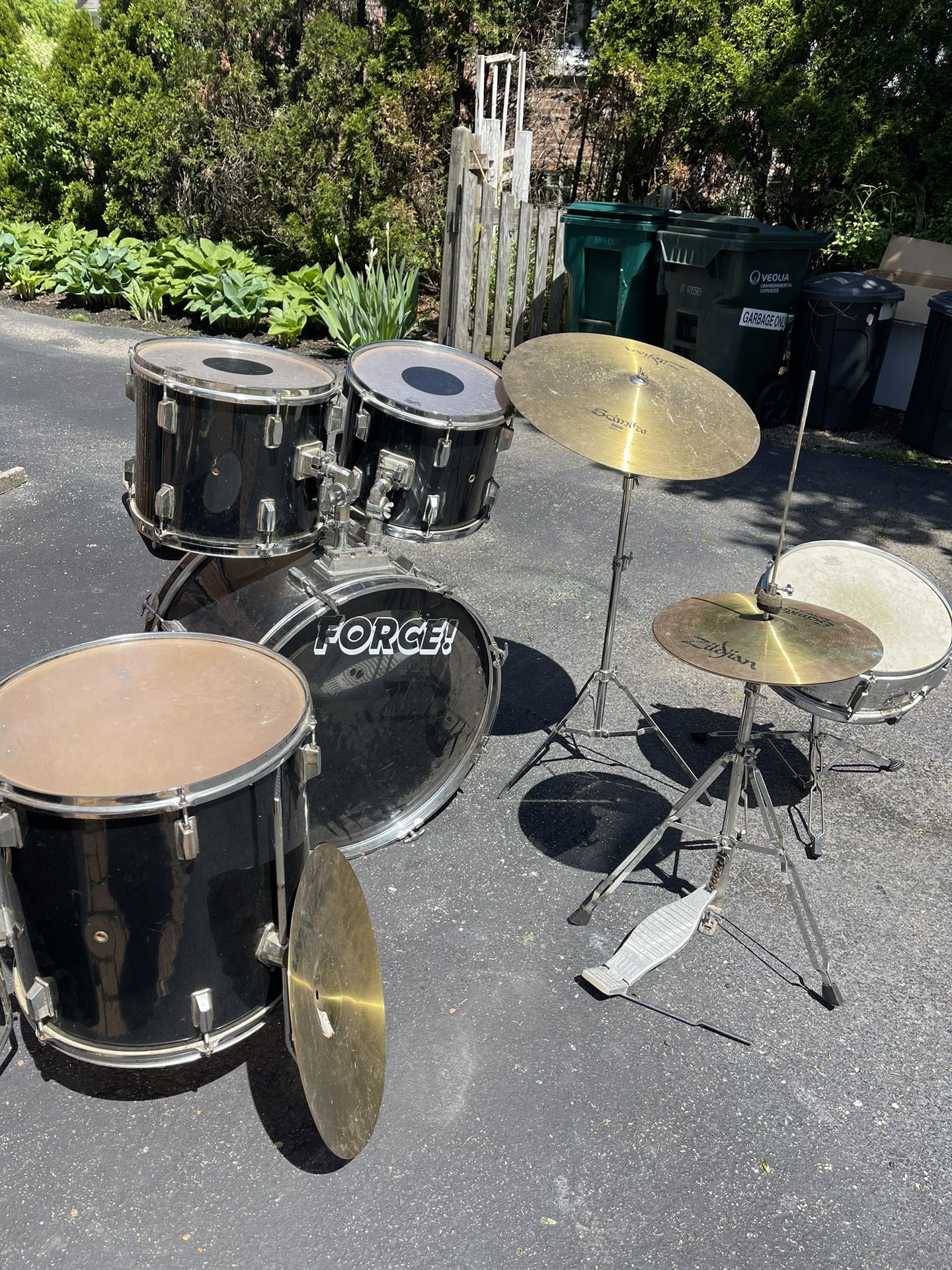 Sonor Force Drum Set Vintage 80s 