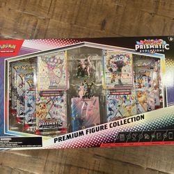 Pokemon Prismatic Evolutions Premium Figure Collection New Sealed. 