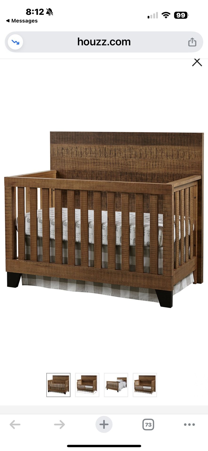 New Crib - In Box - Stunning - 40% Off