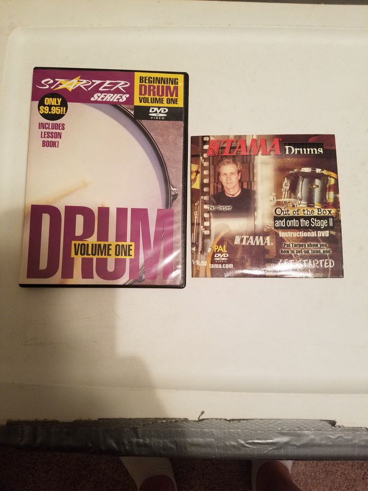 Instructional drum DVD's