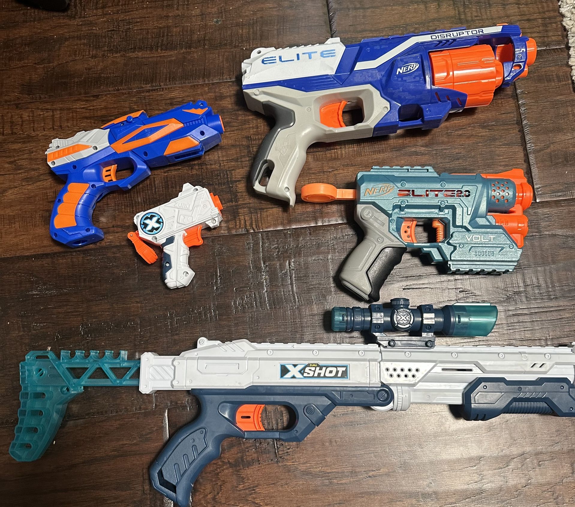 Nerf Gun Lot