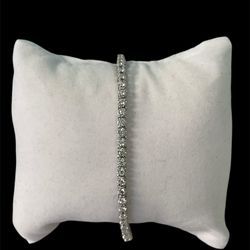 14kt White Gold Diamond Tennis Bracelet