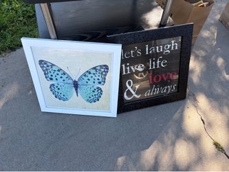 Butterfly & Laugh, Live, Love Pictures