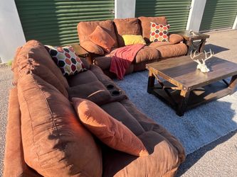 Living room Couch and Love Seat Manual Recliners