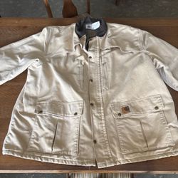 Vintage Carhartt Blanket Lined Coat 2xl