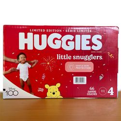 HUGGIES Baby Diapers Size 4 Little Snugglers