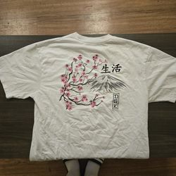 DGK Fuji White Heavyweight Knit T-Shirt.