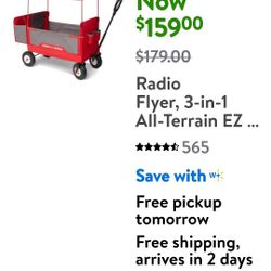 Radio Flyer All Terian Wagon