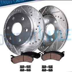 Ford F-150 Rear disc brake Rotors and pads
